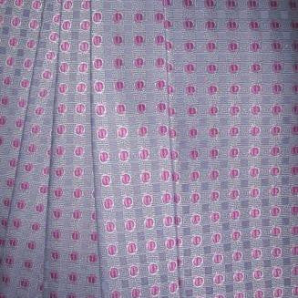 Purple Necktie With Pink Dots