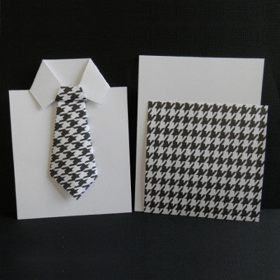 Origami Necktie Greeting Card Kit