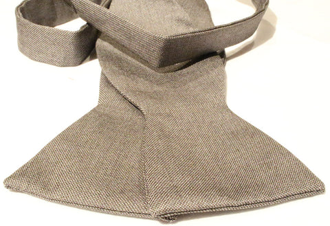 Light Grey Jean Bow Tie