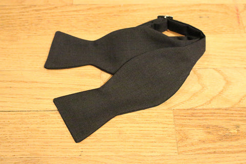 Black Jean Bow Tie